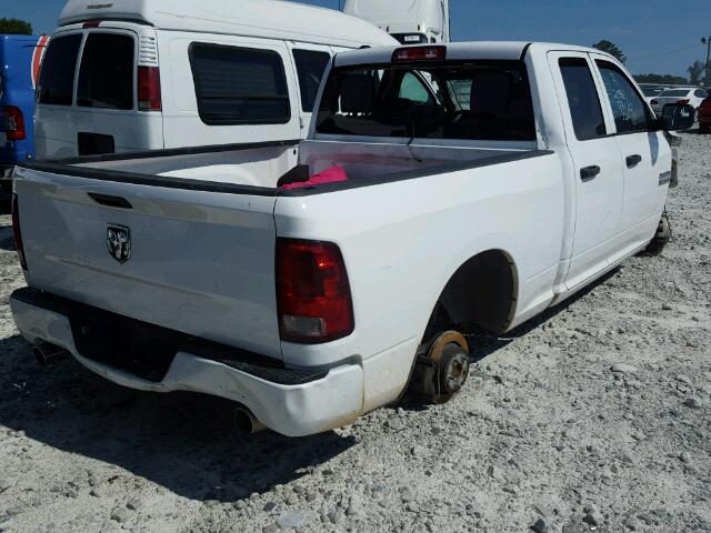 1C6RR6FT4ES278596 - 2014 RAM 1500 ST WHITE photo 4