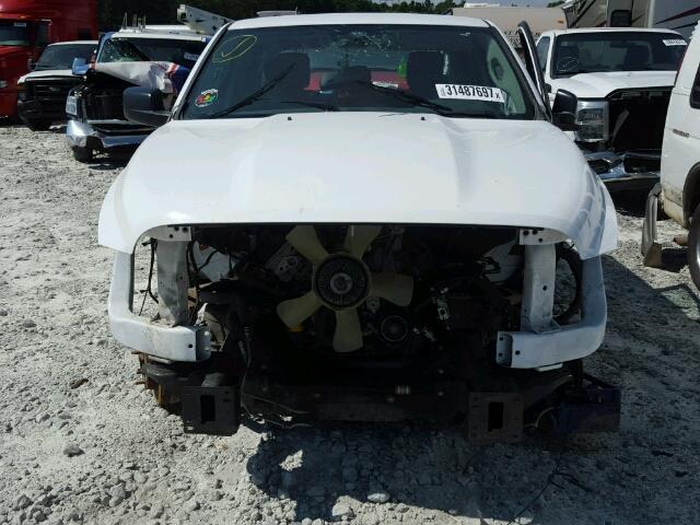 1C6RR6FT4ES278596 - 2014 RAM 1500 ST WHITE photo 9