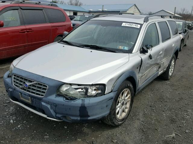 YV1SZ59H741127133 - 2004 VOLVO XC70 SILVER photo 2