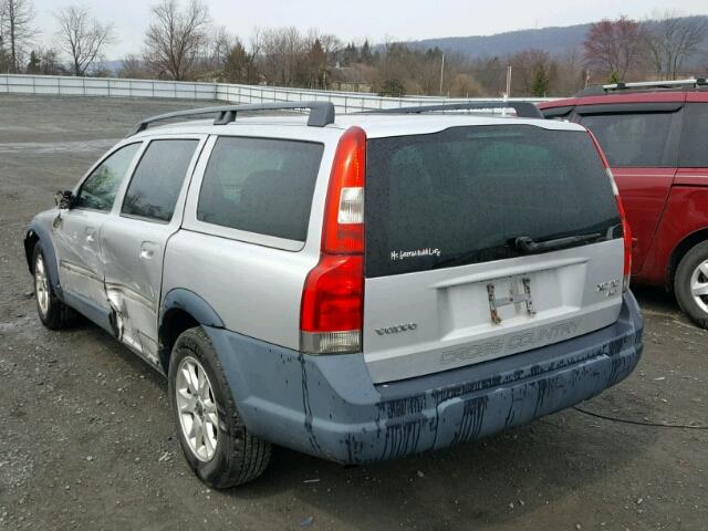 YV1SZ59H741127133 - 2004 VOLVO XC70 SILVER photo 3