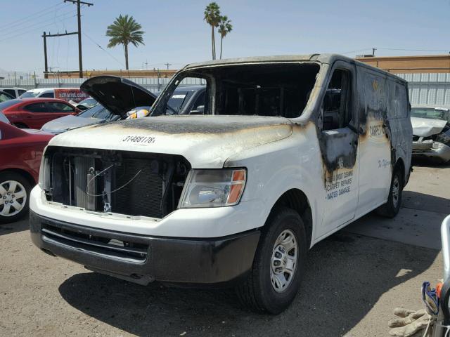 1N6BF0KYXCN116630 - 2012 NISSAN NV 1500 WHITE photo 2