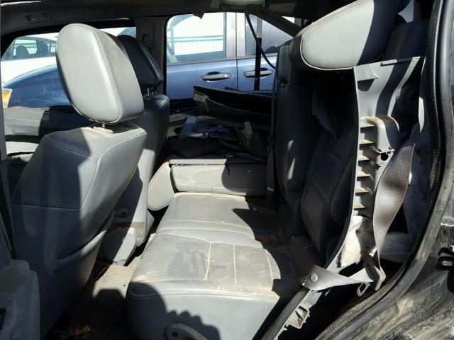 1J8HH48N86C253814 - 2006 JEEP COMMANDER BLACK photo 6