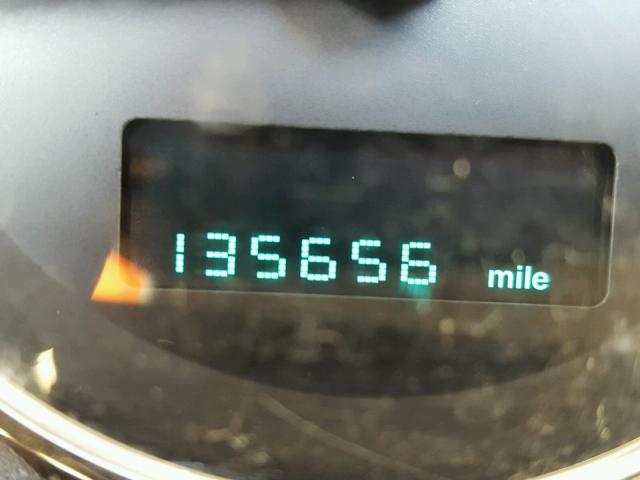 1J8HH48N86C253814 - 2006 JEEP COMMANDER BLACK photo 8