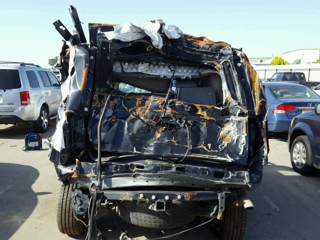 1J8HH48N86C253814 - 2006 JEEP COMMANDER BLACK photo 9