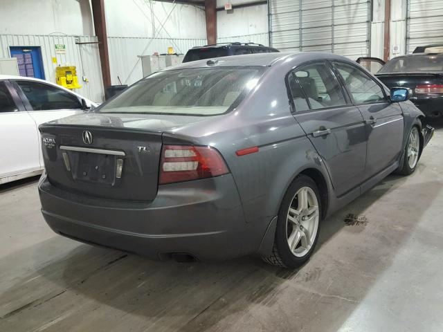 19UUA662X8A055170 - 2008 ACURA TL GRAY photo 4