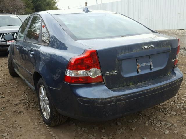 YV1MS382972284661 - 2007 VOLVO S40 2.4I BLUE photo 3