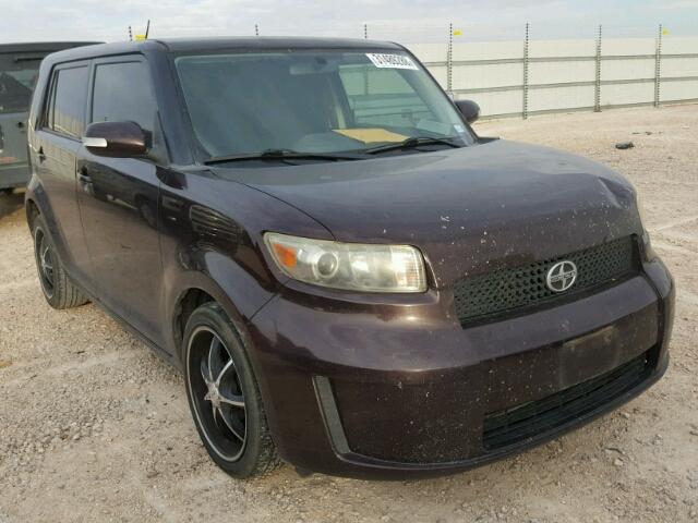 JTLKE50E281055157 - 2008 TOYOTA SCION XB Bordo foto 1