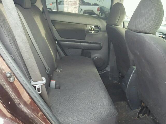JTLKE50E281055157 - 2008 TOYOTA SCION XB Bordo foto 6