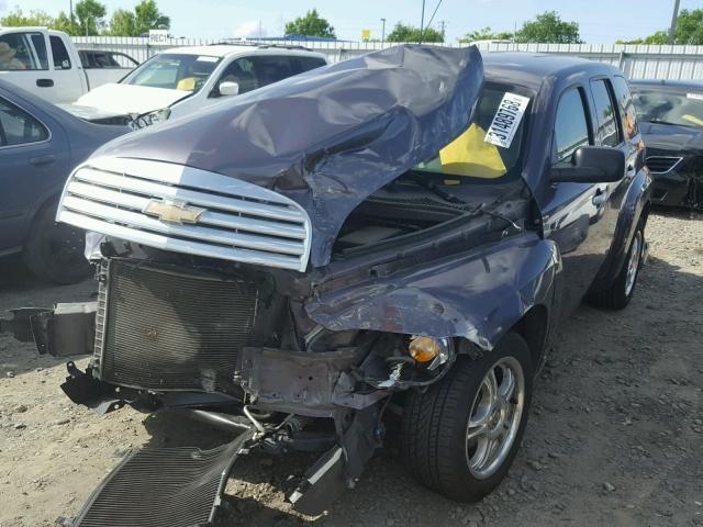 3GNDA13D36S670685 - 2006 CHEVROLET HHR LS PURPLE photo 2