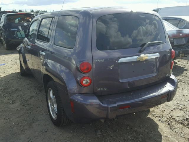 3GNDA13D36S670685 - 2006 CHEVROLET HHR LS PURPLE photo 3