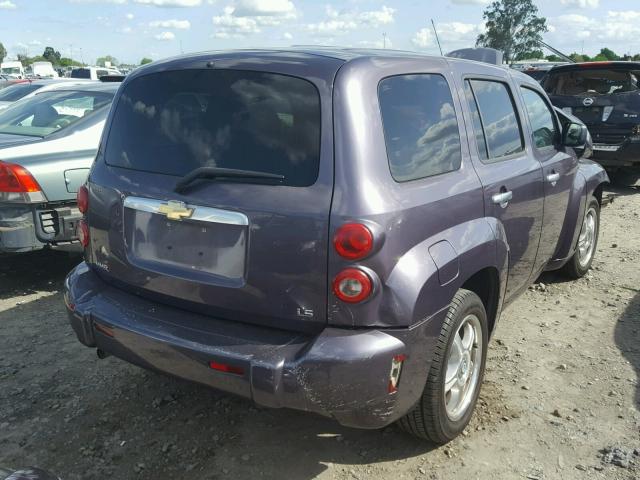3GNDA13D36S670685 - 2006 CHEVROLET HHR LS PURPLE photo 4