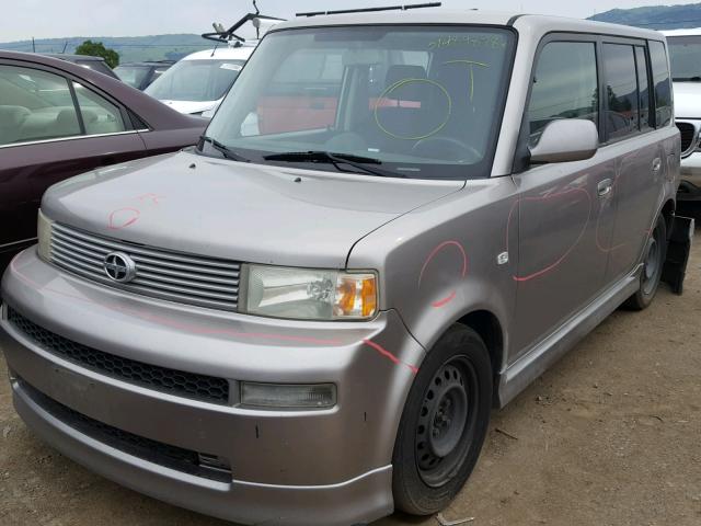 JTLKT334050181452 - 2005 TOYOTA SCION XB ბეჟი ფოტო 2