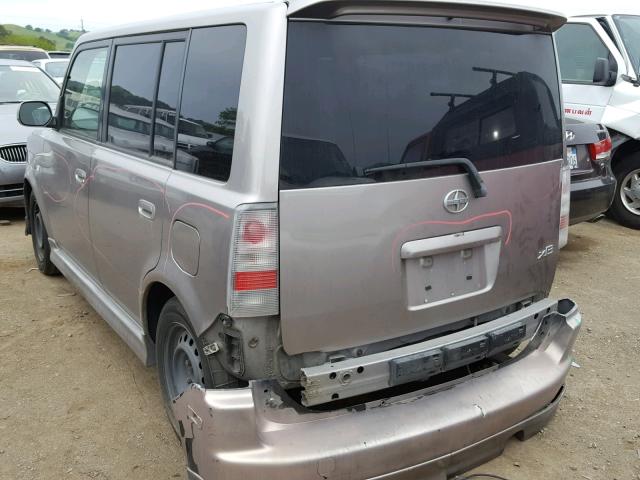JTLKT334050181452 - 2005 TOYOTA SCION XB ბეჟი ფოტო 3
