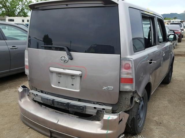 JTLKT334050181452 - 2005 TOYOTA SCION XB ბეჟი ფოტო 4