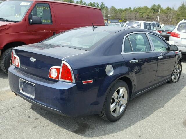 1G1ZC5EB7AF132511 - 2010 CHEVROLET MALIBU 1LT BLUE photo 4