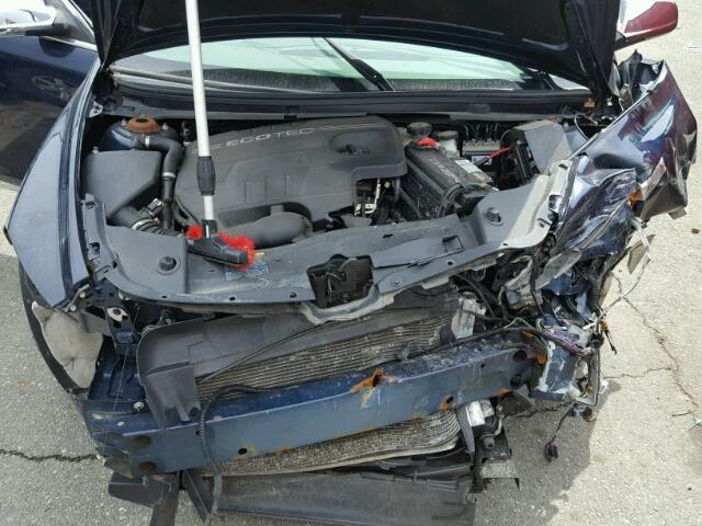 1G1ZC5EB7AF132511 - 2010 CHEVROLET MALIBU 1LT BLUE photo 7