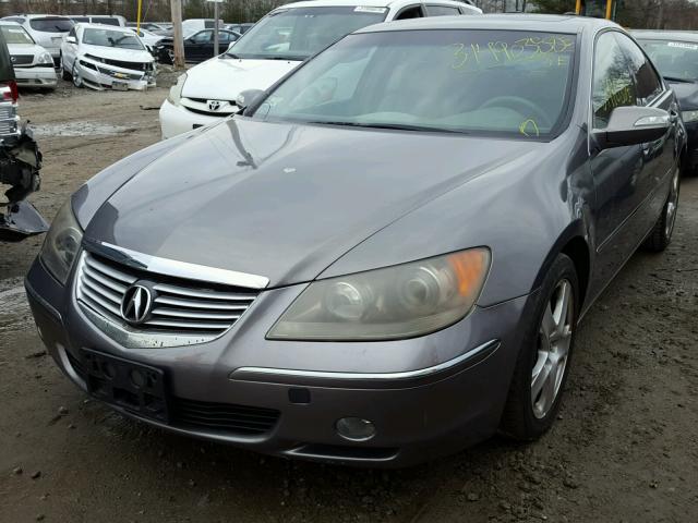 JH4KB16545C017285 - 2005 ACURA RL Boz foto 2