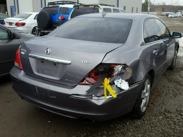 JH4KB16545C017285 - 2005 ACURA RL Boz foto 4