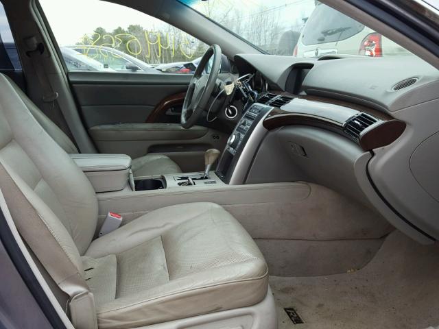 JH4KB16545C017285 - 2005 ACURA RL Boz foto 5