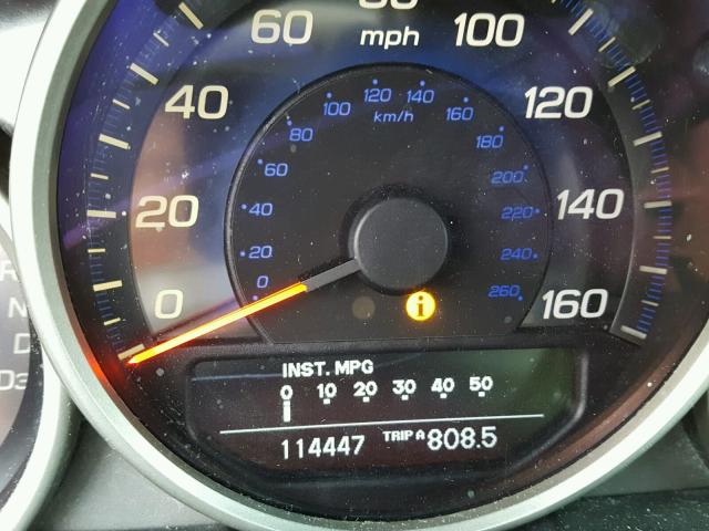 JH4KB16545C017285 - 2005 ACURA RL Boz foto 8