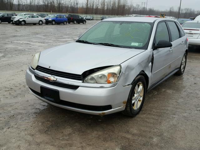 1G1ZT62825F290016 - 2005 CHEVROLET MALIBU MAX SILVER photo 2