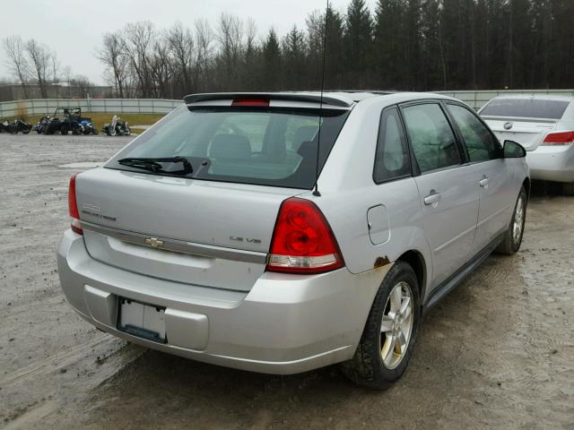 1G1ZT62825F290016 - 2005 CHEVROLET MALIBU MAX SILVER photo 4