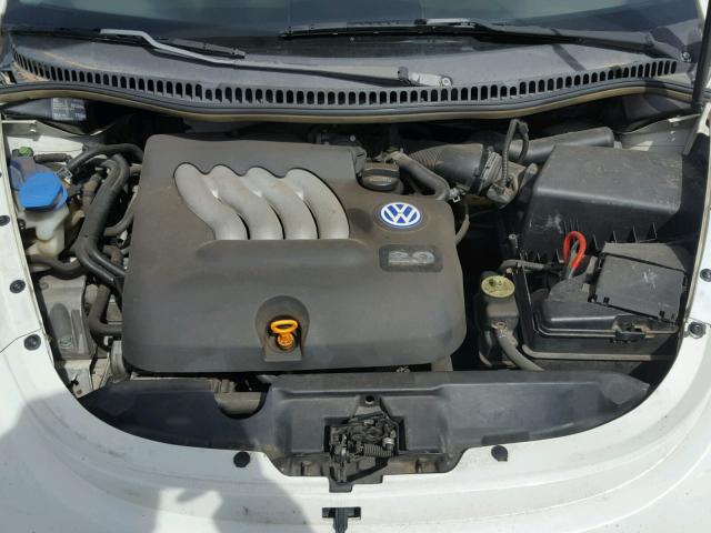 3VWCA21C8YM443520 - 2000 VOLKSWAGEN NEW BEETLE 白色 照片 7