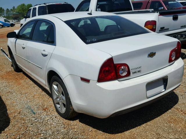 1G1ZB5EB8AF239988 - 2010 CHEVROLET MALIBU LS 白色 照片 3