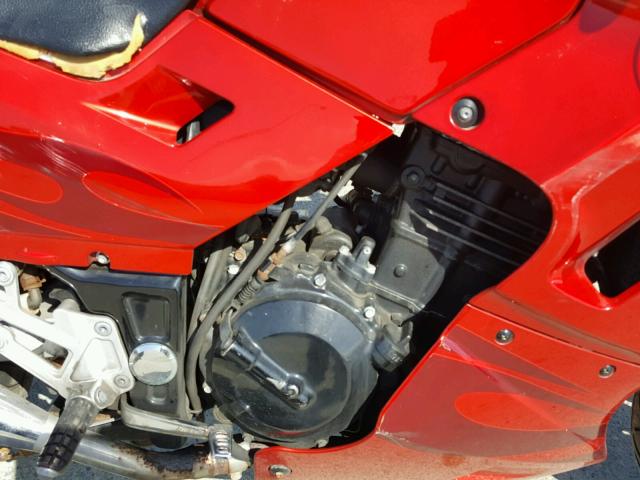 JKAEXMF166DA23161 - 2006 KAWASAKI EX250 F RED photo 7