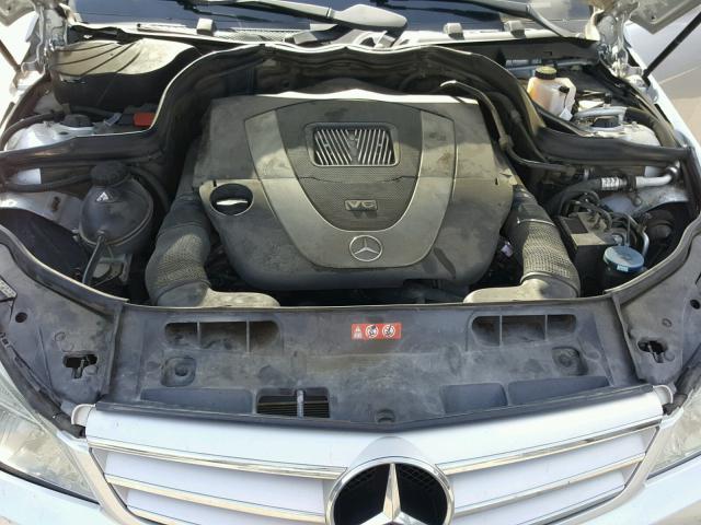 WDDGF81X69R070561 - 2009 MERCEDES-BENZ C 300 4MAT SILVER photo 7