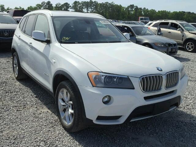 5UXWX7C54E0E78856 - 2014 BMW X3 XDRIVE3 WHITE photo 1
