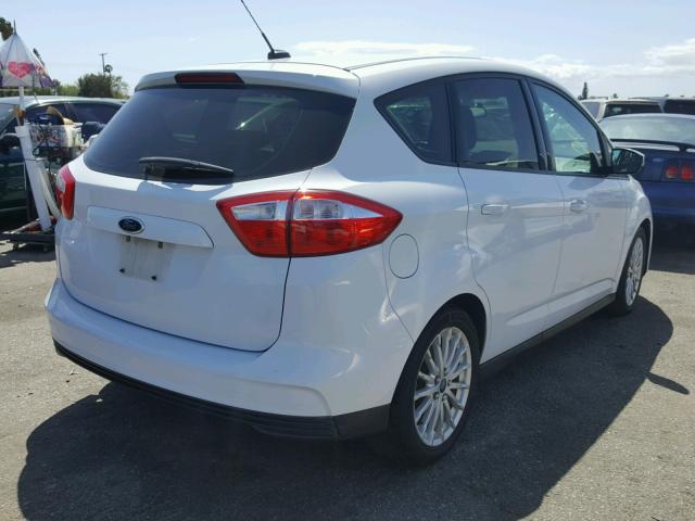 1FADP5AU0DL518678 - 2013 FORD C-MAX SE WHITE photo 4