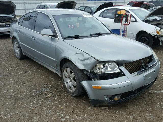 WVWAE63B75P023277 - 2005 VOLKSWAGEN PASSAT GLS SILVER photo 1