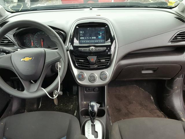 KL8CB6SA8GC560141 - 2016 CHEVROLET SPARK LS GRAY photo 9