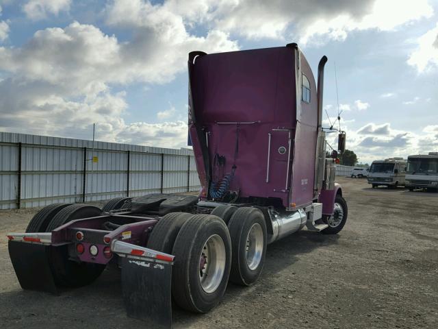 1FUPCSZB6YLF05875 - 2000 FREIGHTLINER CONVENTION PURPLE photo 4