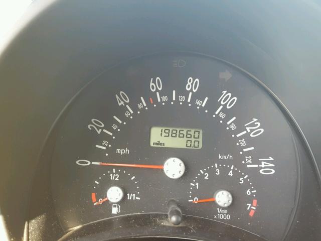 3VWBB61C1WM045174 - 1998 VOLKSWAGEN NEW BEETLE 黄色 照片 8