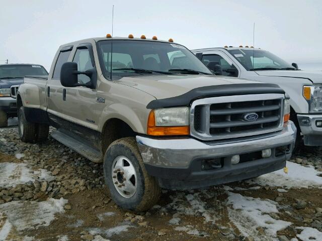 1FTWW33FX1ED43610 - 2001 FORD F350 SUPER GOLD photo 1