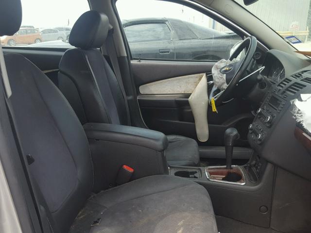 1G1ZU63886F151229 - 2006 CHEVROLET MALIBU MAX SILVER photo 5