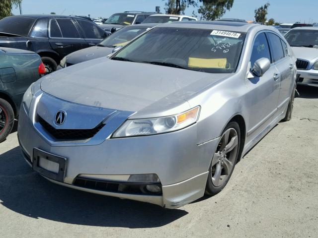 19UUA865X9A002119 - 2009 ACURA TL SILVER photo 2