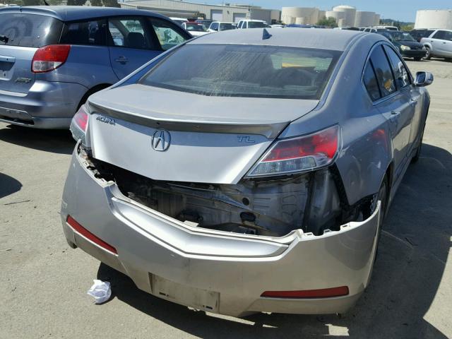 19UUA865X9A002119 - 2009 ACURA TL SILVER photo 4