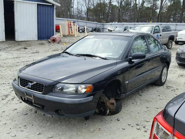 YV1RS64A442357743 - 2004 VOLVO S60 BLACK photo 2