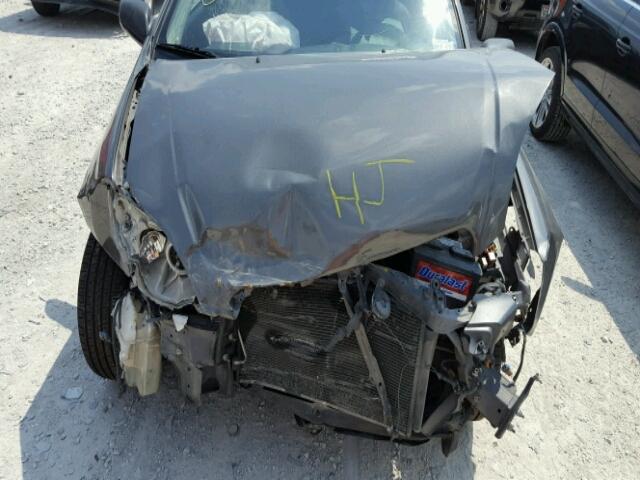 2T1KR32E44C227826 - 2004 TOYOTA COROLLA MA GRAY photo 7