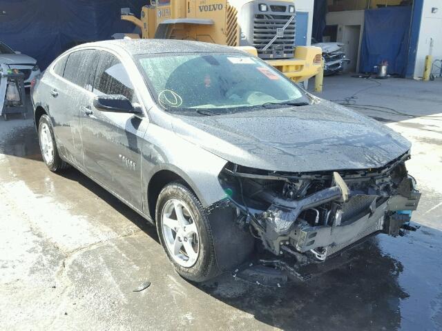 1G1ZB5ST0HF190695 - 2017 CHEVROLET MALIBU LS გრაფიტი ფოტო 1