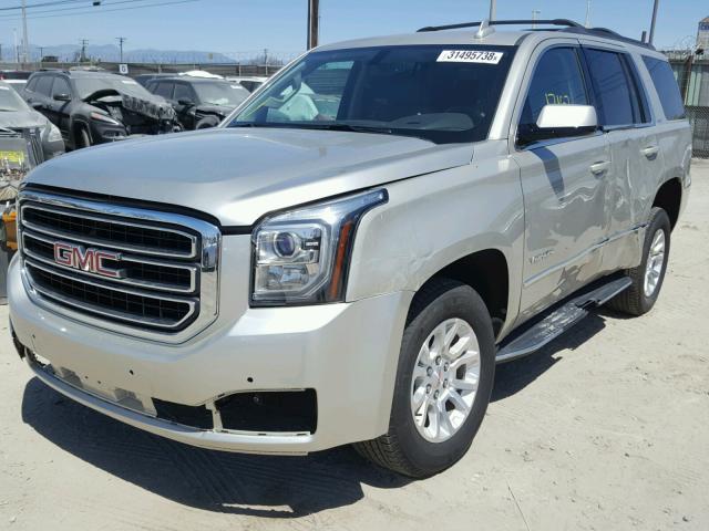 1GKS1BKC9HR304254 - 2017 GMC YUKON SLT GOLD photo 2