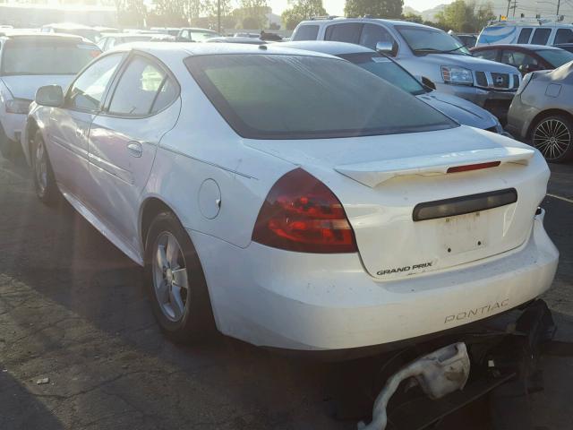 2G2WP552781138880 - 2008 PONTIAC GRAND PRIX თეთრი ფოტო 3