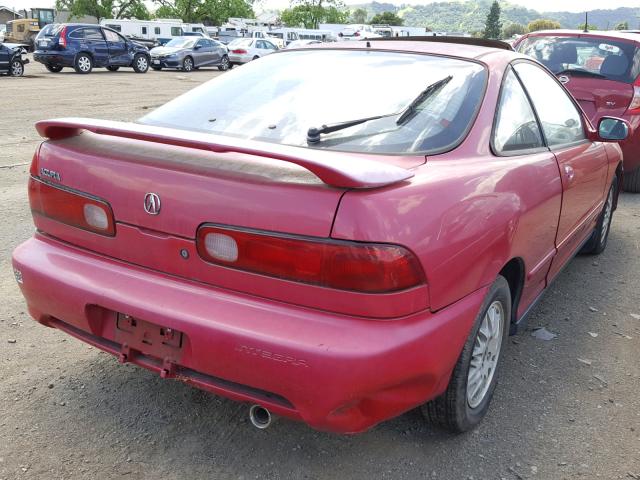 JH4DC4450WS003157 - 1998 ACURA INTEGRA LS RED photo 4