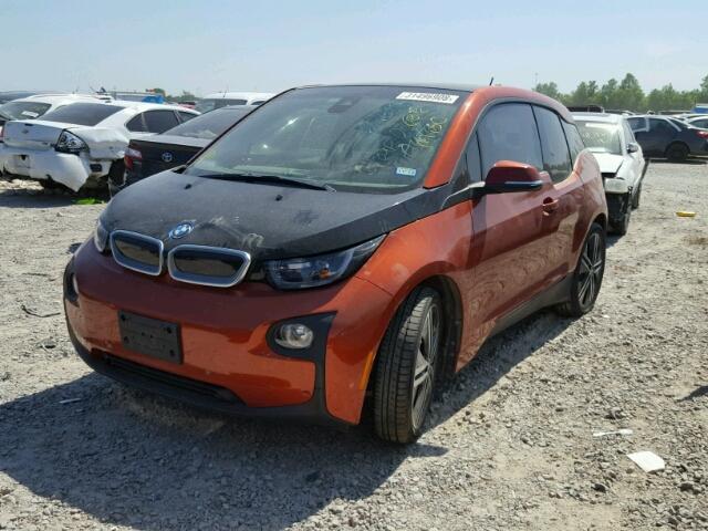 WBY1Z4C50EV276096 - 2014 BMW I3 REX TWO TONE photo 2