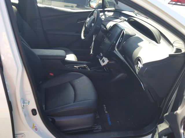 JTDKARFP4H3012886 - 2017 TOYOTA PRIUS PRIM თეთრი ფოტო 5