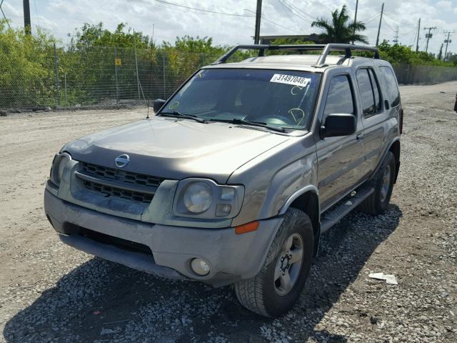 5N1ED28TX3C638145 - 2003 NISSAN XTERRA XE GRAY photo 2