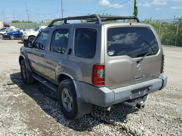 5N1ED28TX3C638145 - 2003 NISSAN XTERRA XE GRAY photo 3